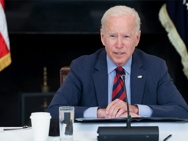 President Biden Charging Point Construction