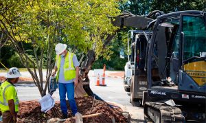Electronic Vehicle Charging Construction